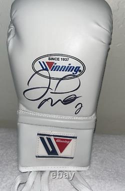 Floyd Mayweather Autographed Signed Winning Boxing Glove Beckett authenticated