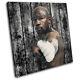 Floyd Mayweather Boxing Grunge Vintage Single Canvas Wall Art Picture Print