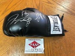 Floyd Mayweather & Conor McGregor Signed Everlast Boxing Glove WithPAAS COA