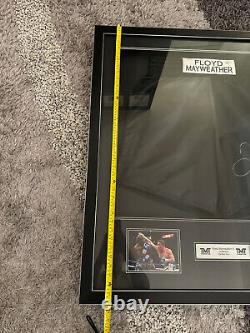 Floyd Mayweather Framed Shorts Autographed Signed COA