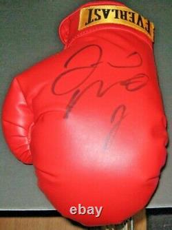 Floyd Mayweather G. O. A. T. Boxing Icon Legend Signed Small Everlast Boxing Glove
