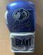 Floyd Mayweather Hand Signed Blue Grant Boxing Glove With Beckett Coa
