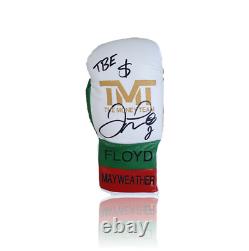 Floyd Mayweather Hand Signed MEXICO Boxing Glove No. 2