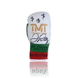 Floyd Mayweather Hand Signed MEXICO Boxing Glove No. 3