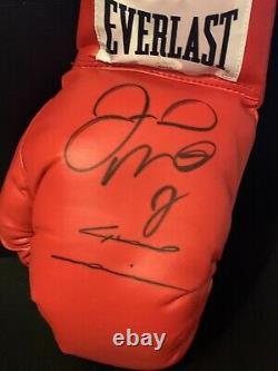 Floyd Mayweather Jr. And Marcos Chino Maidana Dual Signed Boxing Glove JSA LOA