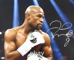 Floyd Mayweather Jr. Authentic Autographed Signed 16x20 Photo Beckett Bas 159714
