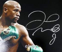Floyd Mayweather Jr. Authentic Autographed Signed 16x20 Photo Beckett Bas 159715