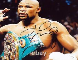 Floyd Mayweather Jr. Authentic Autographed Signed 16x20 Photo Beckett V06968