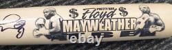 Floyd Mayweather Jr. Authentic Autographed Signed Cooperstown Bat Beckett 123605