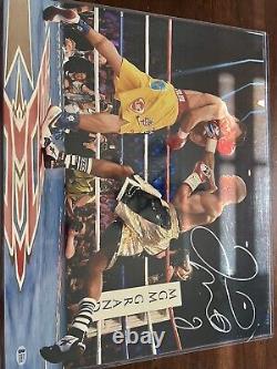 Floyd Mayweather Jr. Authentic Signed 16x20 Photo BAS Witnessed