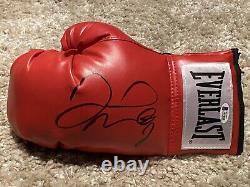 Floyd Mayweather Jr Auto Boxing Glove Beckett Coa, Huge Signature! Photo Proof