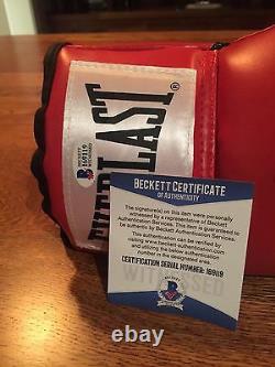 Floyd Mayweather Jr Auto Boxing Glove Beckett Coa, Huge Signature! Steiner Case