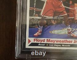 Floyd Mayweather Jr. Auto Signed 2008 SI For Kids Card 240 Becket Slabbed GOAT