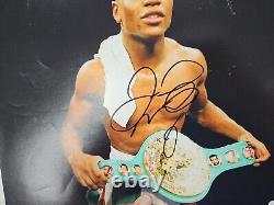 Floyd Mayweather Jr. Autographed 11X14 Boxing Photo JSA Cert