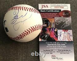 Floyd Mayweather Jr Autographed Baseball TMT TBE JSA BOXING
