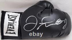 Floyd Mayweather Jr. Autographed Black Boxing Glove RH Beckett Witness W143466