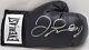 Floyd Mayweather Jr. Autographed Black Boxing Glove Rh Beckett Witness W143551