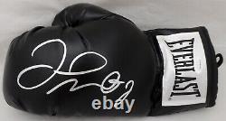 Floyd Mayweather Jr. Autographed Black Everlast Boxing Glove Lh Jsa 178335