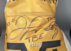 Floyd Mayweather Jr Autographed Giant TMT Boxing Glove + Inscriptions (PSA LOA)