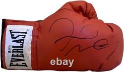 Floyd Mayweather Jr Autographed Red Signed Boxing Glove Beckett COA