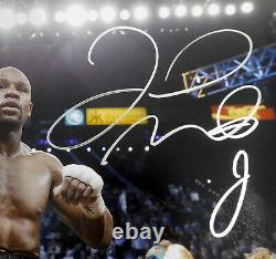 Floyd Mayweather Jr. Autographed Signed 16x20 Photo Beckett Bas Stock #157356