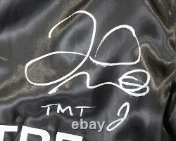 Floyd Mayweather Jr. Autographed Signed Black Boxing Trunks Tmt Beckett 159667