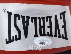 Floyd Mayweather Jr. Autographed Signed Red Everlast Boxing Glove Lh Jsa 178295