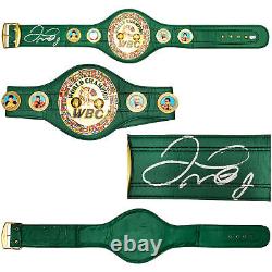Floyd Mayweather Jr. Autographed Wbc Boxing Belt Beckett 221647