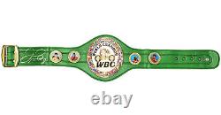 Floyd Mayweather Jr. Autographed Wbc Boxing Belt Beckett 221653