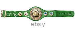 Floyd Mayweather Jr. Autographed Wbc Boxing Belt Tmt Beckett 221649