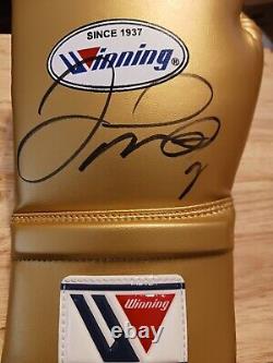 Floyd Mayweather Jr. Autographed boxing glove in case! PSA CERTIFIED! RARE