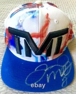 Floyd Mayweather Jr. Autographed signed TMT boxing Hat, Cap
