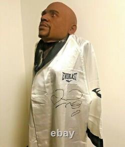 Floyd Mayweather Jr. Autographed signed everlast boxing robe COA