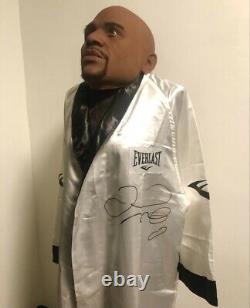 Floyd Mayweather Jr. Autographed signed everlast boxing robe COA