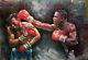 Floyd Mayweather Jr. Boxing, Art Print On Canvas By Star