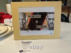 Floyd Mayweather Jr Conor McGregor Signed Autographed 8x10 inch Photo COA