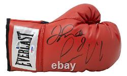 Floyd Mayweather Jr Conor McGregor Signed Right Everlast Boxing Glove BAS PSA
