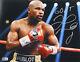 Floyd Mayweather Jr Goat Great All Time Inscription Signed 11x14 Beckett Bas