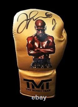 Floyd Mayweather Jr Hand Signed Autographed Boxing Glove With Exact Pic Proof 3
