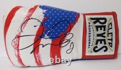 Floyd Mayweather Jr. Hand Signed Cleto Reyes Autograph Boxing Glove JSA