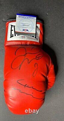 Floyd Mayweather Jr. & Marcos Chino Maidana Signed Boxing Glove PSA AM37085