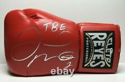 Floyd Mayweather Jr Signed 21 Giant Boxing Cleto Reyes Glove TBE BAS WD96516