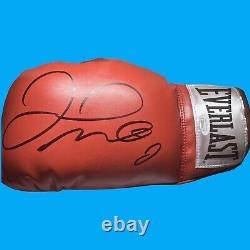 Floyd Mayweather Jr. Signed Autograph Boxing Glove Jsa Auto COA Red Everlast