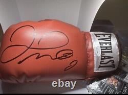 Floyd Mayweather Jr. Signed Autograph Boxing Glove Jsa Auto COA Red Everlast
