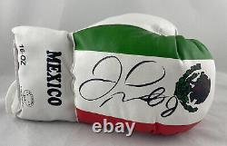Floyd Mayweather Jr Signed Autograph Mexico Boxing Glove Bas Witness Coa