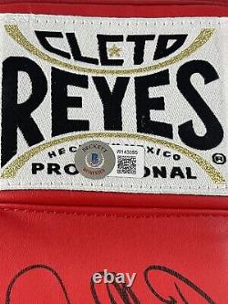 Floyd Mayweather Jr Signed Autographed Cleto Reyes Boxing Glove Bas Witness Coa