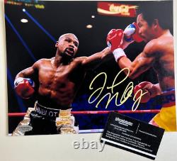 Floyd Mayweather Jr Signed Autographed MONEY 8x10 inch Photo Proof withCOA