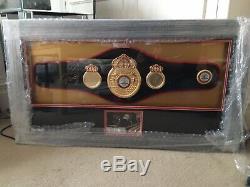 Floyd Mayweather Jr, Signed Belt, Boxing, memorabilia, Autograph, MINT