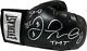 Floyd Mayweather Jr. Signed Black Boxing Glove Jsa Right With 50-0 Tbe Tmt $