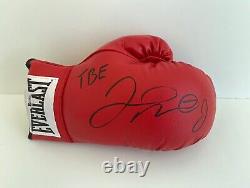 Floyd Mayweather Jr Signed Boxing Everlast Glove TBE BAS I44813